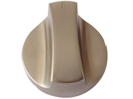 Zinc alloy knob with nickel plated